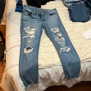 Medium wash jeans